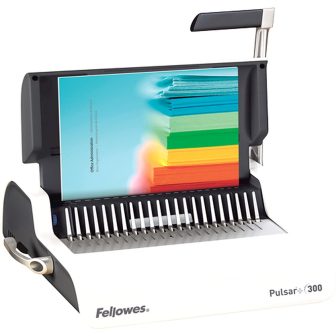 Encadernadora Fellowes Pulsar+ 300 300 folhas Cinzento, Branco