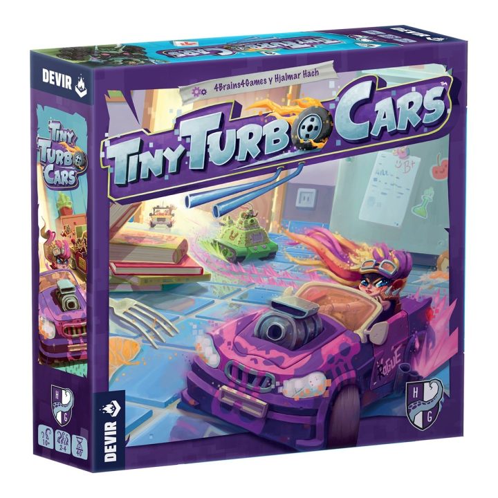 Devir Tiny Turbo Cars Board Game (BGTTCSP)