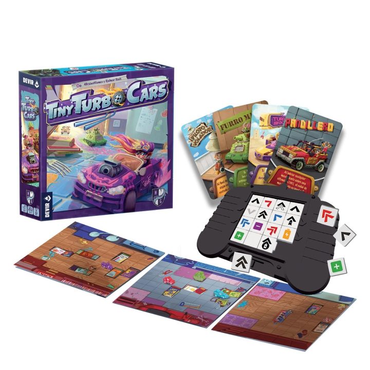 Jogo de tabuleiro Devir tiny turbo cars (BGTTCSP)