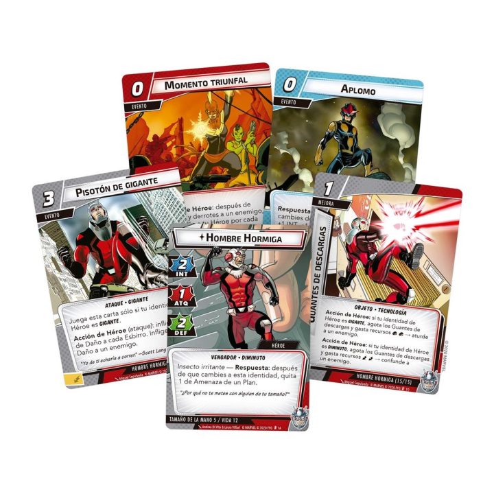 Asmodee Jogo de tabuleiro Marvel Champions: Ant-Man 60 cartas PEGI 14…