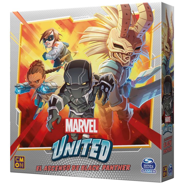 Asmodee Juego de mesa Marvel el ascenso de black panther pegi 10…