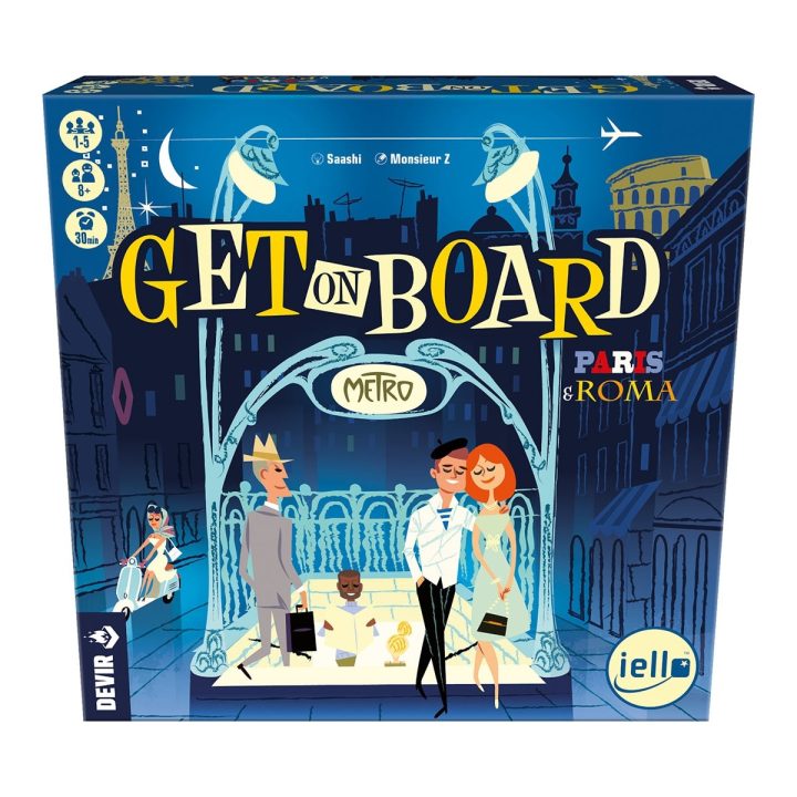Devir Board Game Get On Board (BGGOBPRPS)