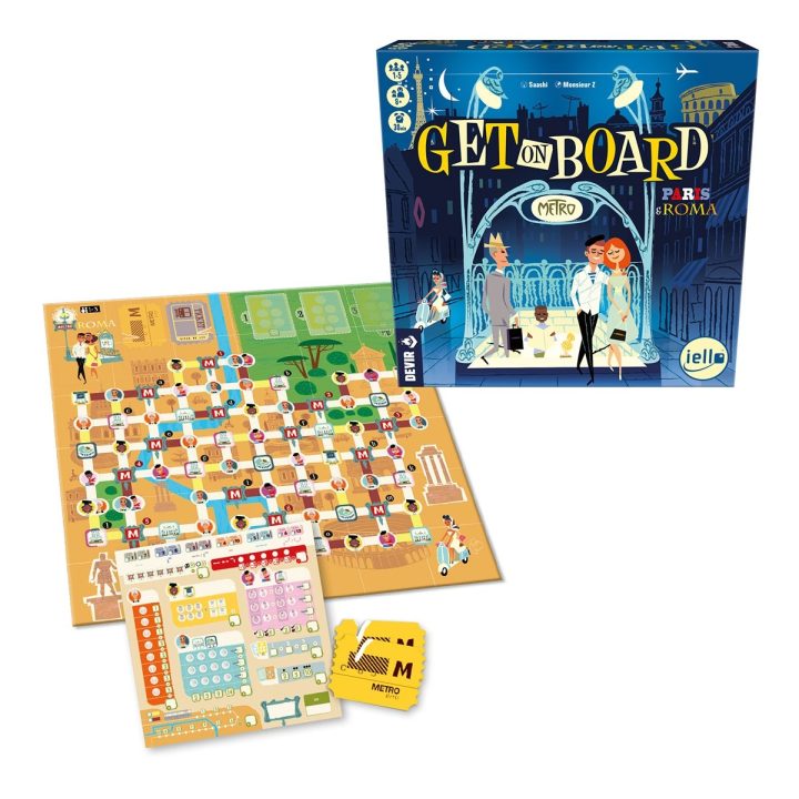 Devir Board Game Get On Board (BGGOBPRPS)