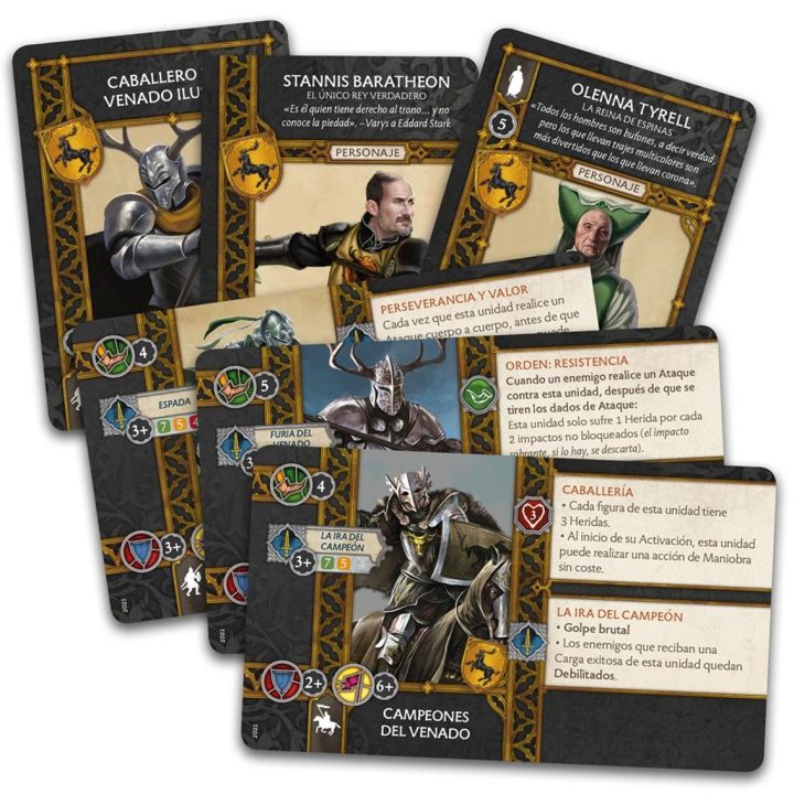 Asmodee Jogo de tabuleiro Canção de Gelo e Fogo pack de facção…