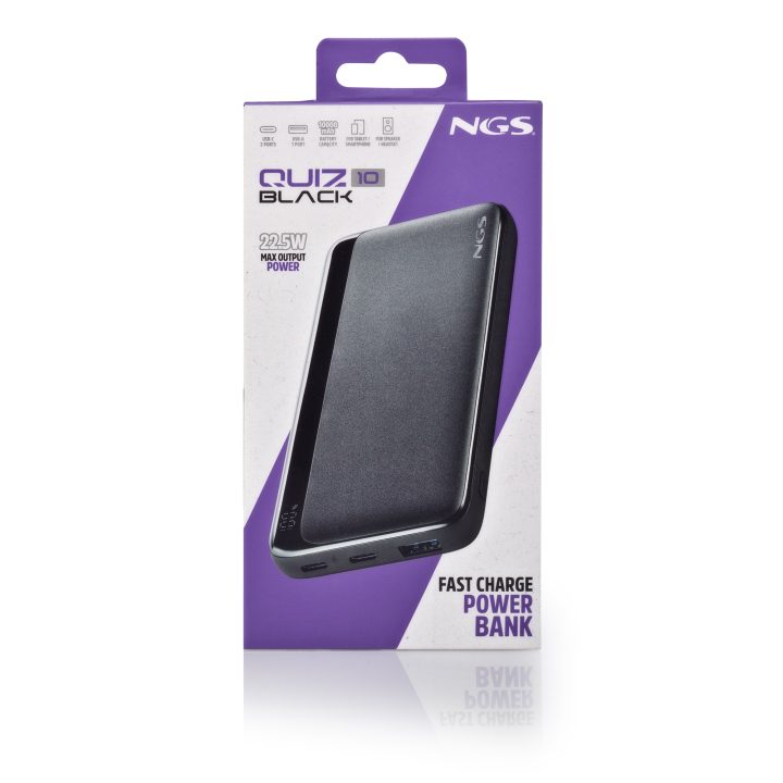 NGS QUIZ 10 10000 mAh Preto