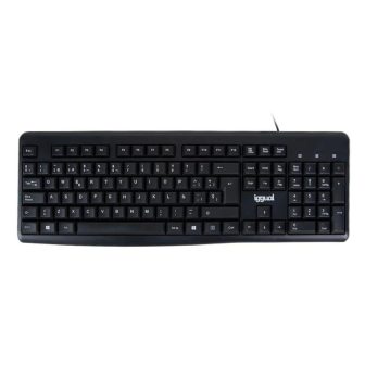 iggual Standard Keyboard CK-BASIC2-105T Black