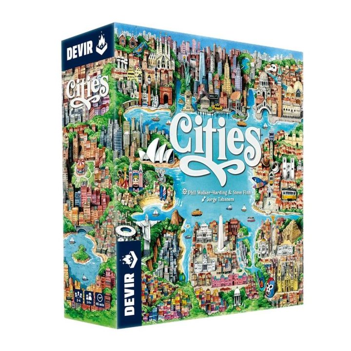 Devir Jogo de tabuleiro Cities