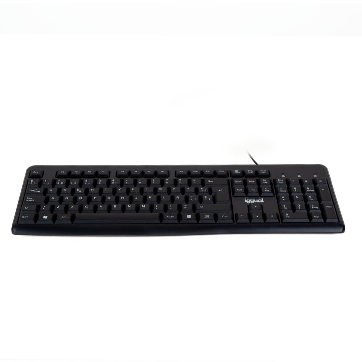 iggual Standard Keyboard CK-BASIC2-105T Black