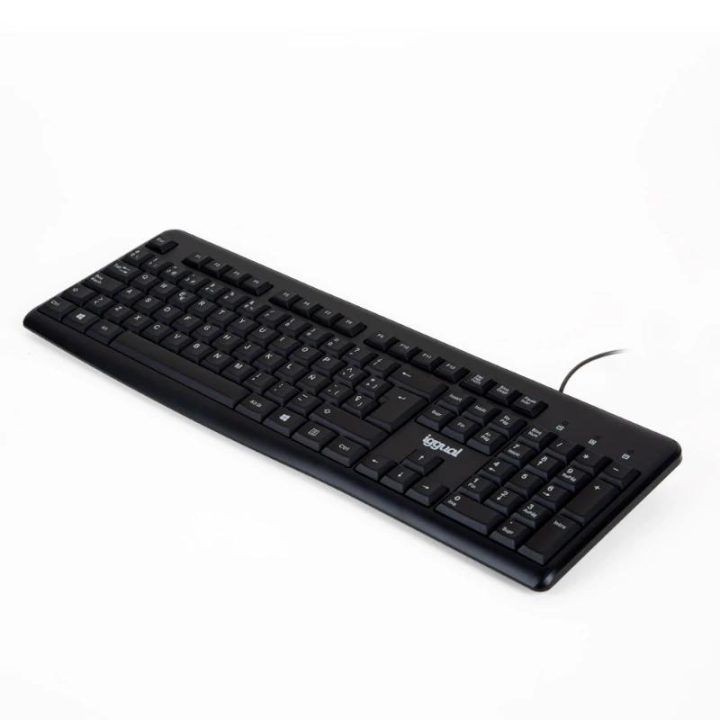 Teclado padrão iggual CK-BASIC2-105T preto