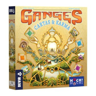 Devir Jogo de tabuleiro Ganges Cartas e Karma (BGGANCAPS)