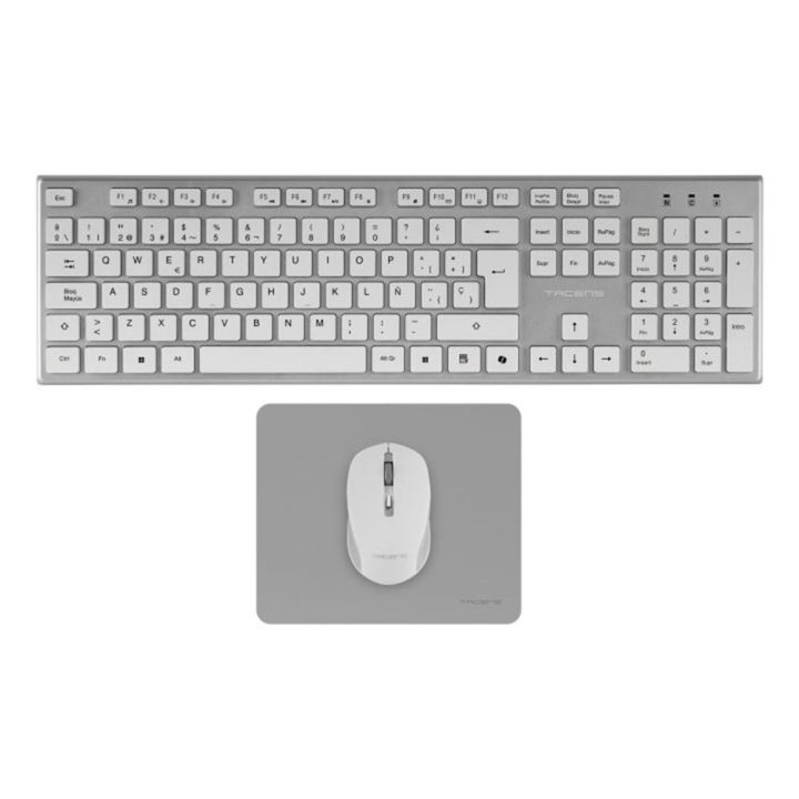 Tacens 6ZENITHWES Keyboard Mouse Included Home / Office RF Wireless…