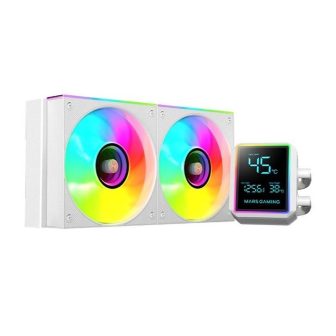 Mars Gaming ML-LCDPRO240W Sistema de refrigeração líquida tudo-em-um…