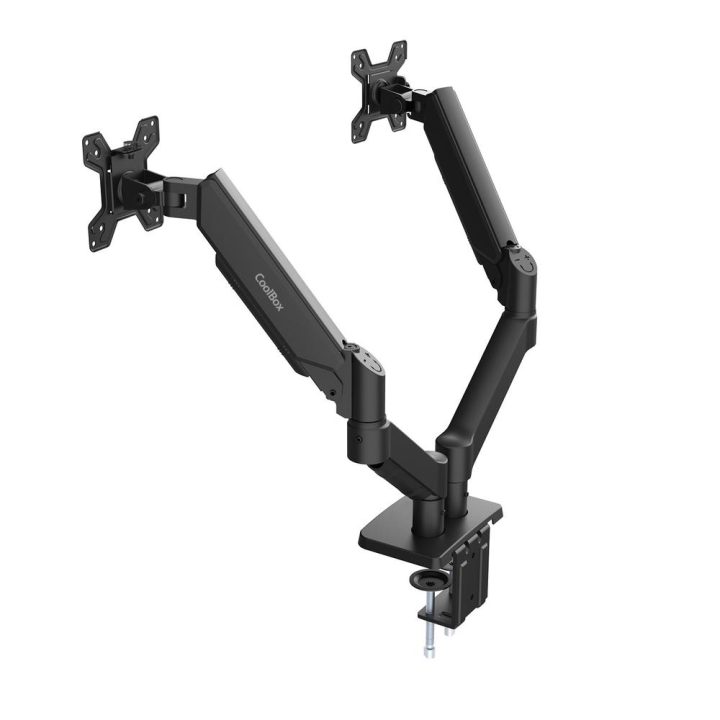 CoolBox M02D Dual Monitor Gas Spring Arm Stand