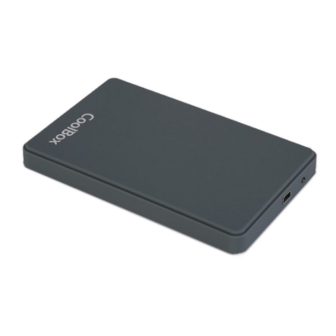 CoolBox CAIXA/CARCAÇA HDD/SSD 2.5" SLIMCOLOR SCG2543 CINZENTA USB3.2…