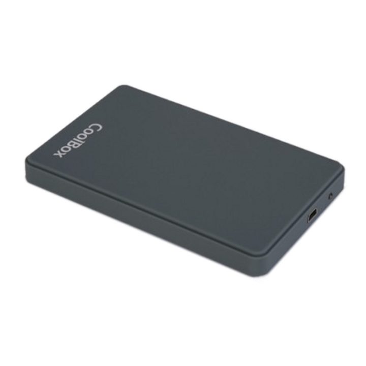 CoolBox CAIXA/CARCAÇA HDD/SSD 2.5" SLIMCOLOR SCG2543 CINZENTA USB3.2…