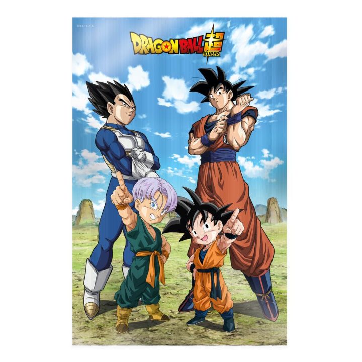 SD Toys 3D Poster 58x38cm Battle of Gods Goku Vegeta Family Dragon…