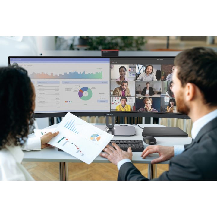 Philips 49B2U6903CH/00 PC Monitor 48.8" 5120 x 1440 Pixels Dual QHD…