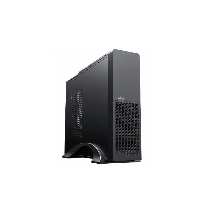 CoolBox SLIM MATX CASE T313 USB-C 3.2 GEN1 FTE. BASIC 500GR-S SFX 500W