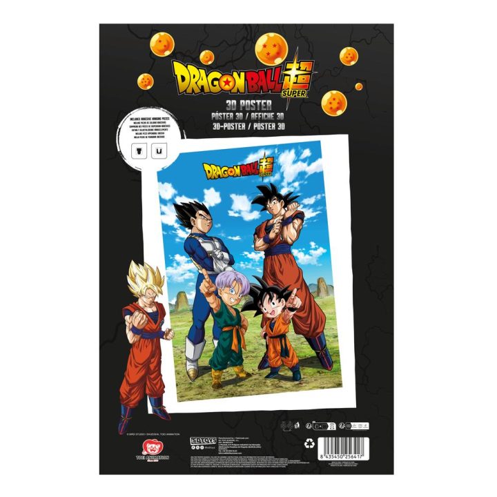 SD Toys 3D Poster 58x38cm Battle of Gods Goku Vegeta Family Dragon…