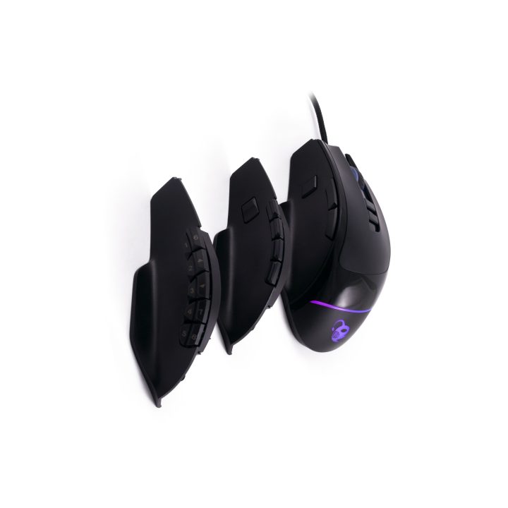Deep Gaming DEEPGAMING PRO-SWAP 5000DPI RGB MODULAR MOUSE 3 WEIGHTS +…