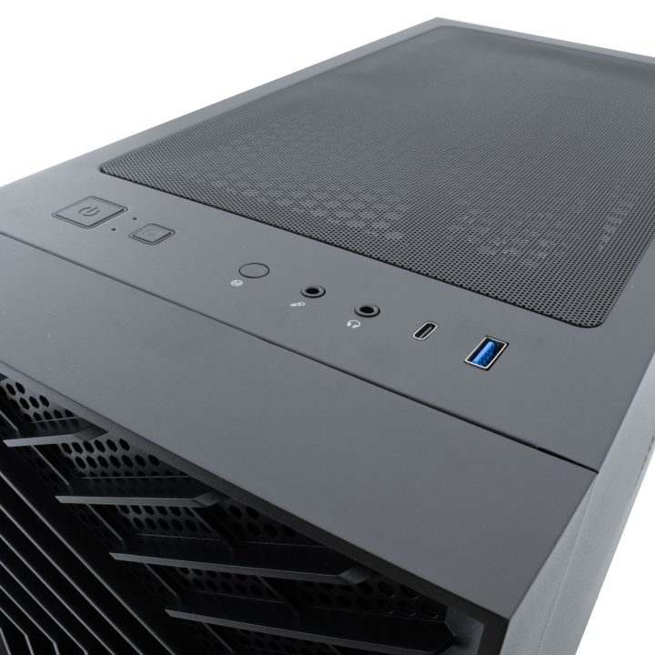 CoolBox GAMING CAIXA ATX GA300 GRIDLINE ARGB PRETO USB-C 3.2 GEN1 SEM…