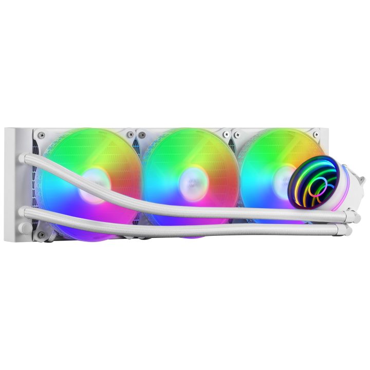 Mars Gaming ML-ONE360 White, CPU Liquid Cooler, 550W TDP, Infinity…