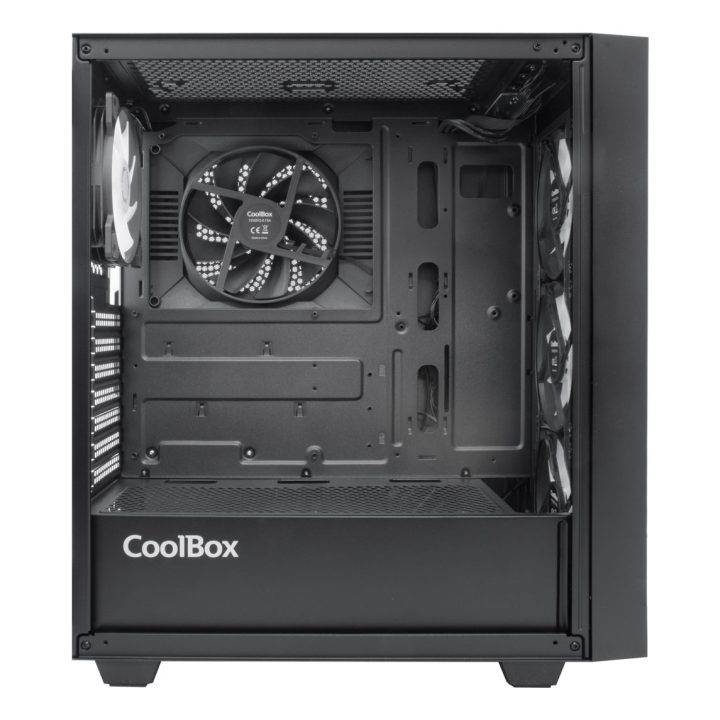 CoolBox GAMING ATX CASE GA300 GRIDLINE ARGB BLACK USB-C 3.2 GEN1 NO…