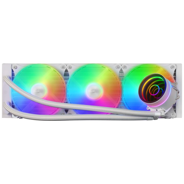 Mars Gaming ML-ONE360 White, CPU Liquid Cooler, 550W TDP, Infinity…