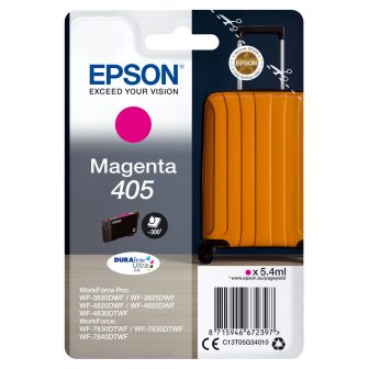 Epson Singlepack Magenta 405 Tinta DURABrite Ultra