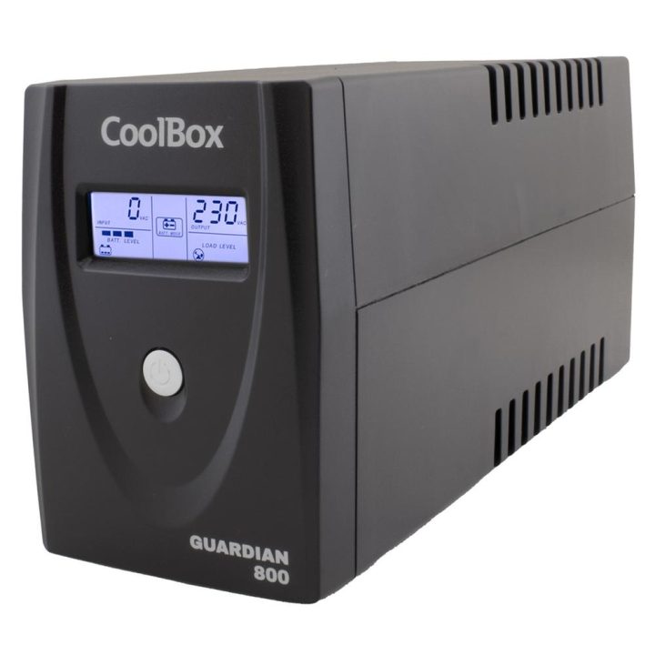 UPS CoolBox GUARDIAN3 LCD 800VA 480W 2 SCHUKOS + SOFTWARE