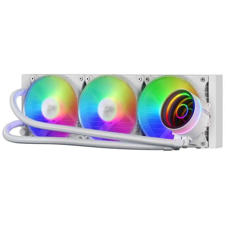 Mars Gaming ML-ONE360 White, CPU Liquid Cooler, 550W TDP, Infinity…