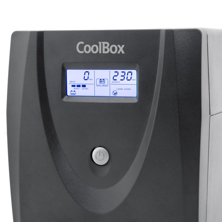 UPS CoolBox GUARDIAN3 LCD 800VA 480W 2 SCHUKOS + SOFTWARE