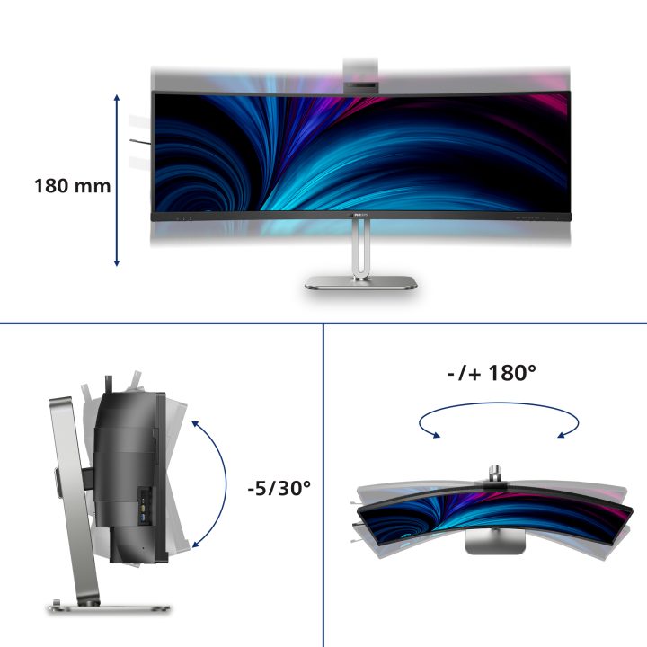 Philips 49B2U6903CH/00 pantalla para PC 48,8" 5120 x 1440 Pixeles…