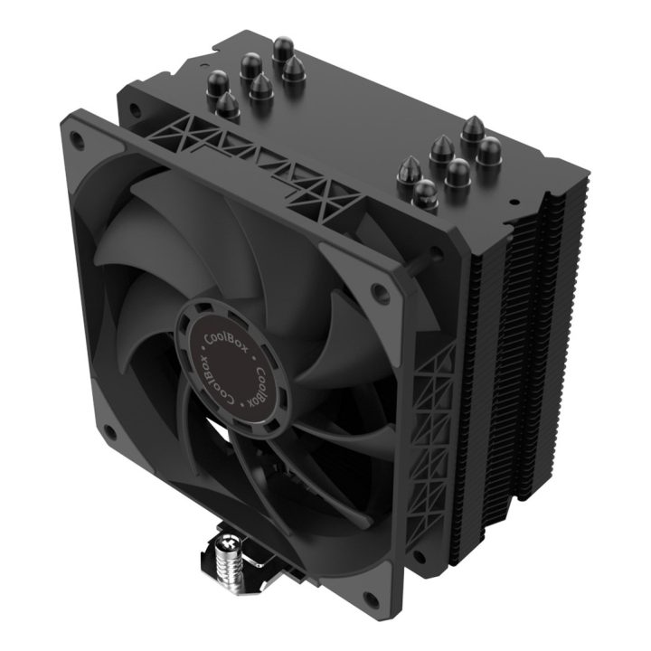 CoolBox CPU Cooler H6 Black