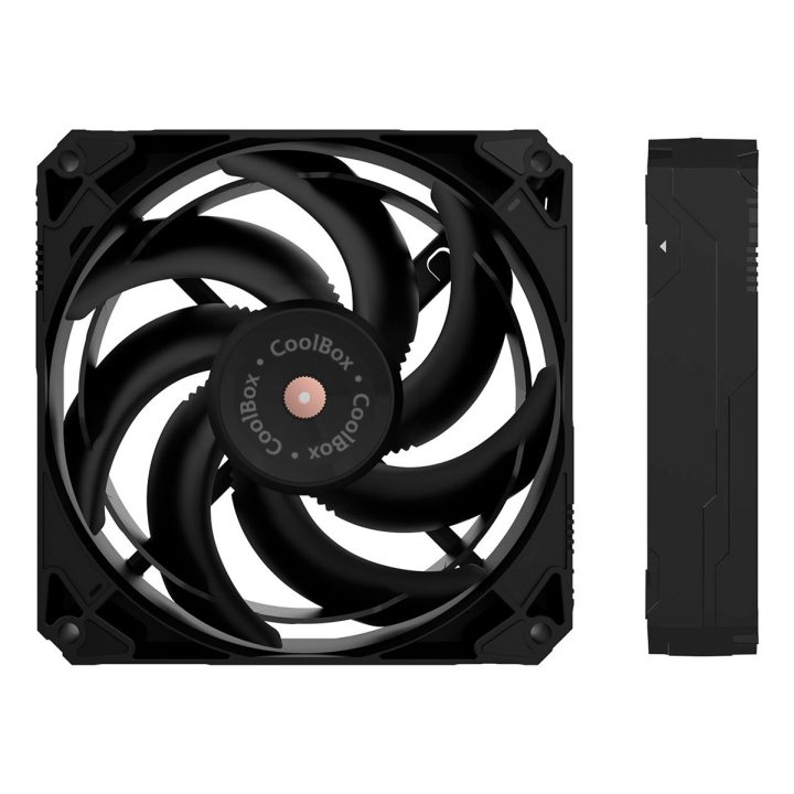 CoolBox Ventilador V12 Black