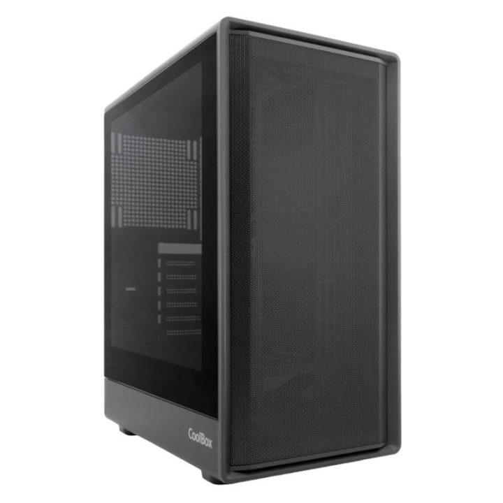 CoolBox GAMING ATX Case GA700 DARKSIDE USB-C 3.2 Gen1 Smoked Glass