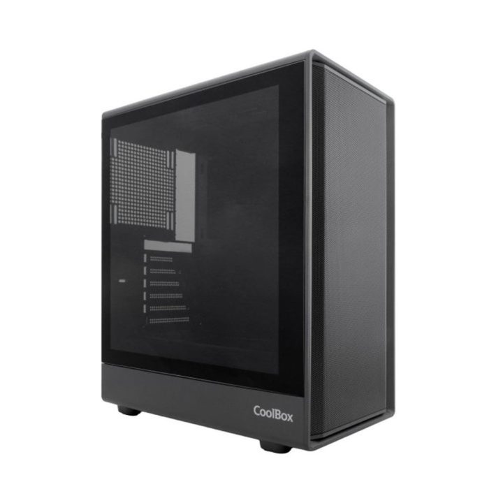 CoolBox GAMING ATX Case GA700 DARKSIDE USB-C 3.2 Gen1 Smoked Glass