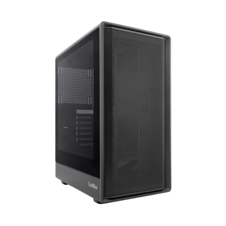 CoolBox GAMING ATX Case GA700 DARKSIDE USB-C 3.2 Gen1 Smoked Glass