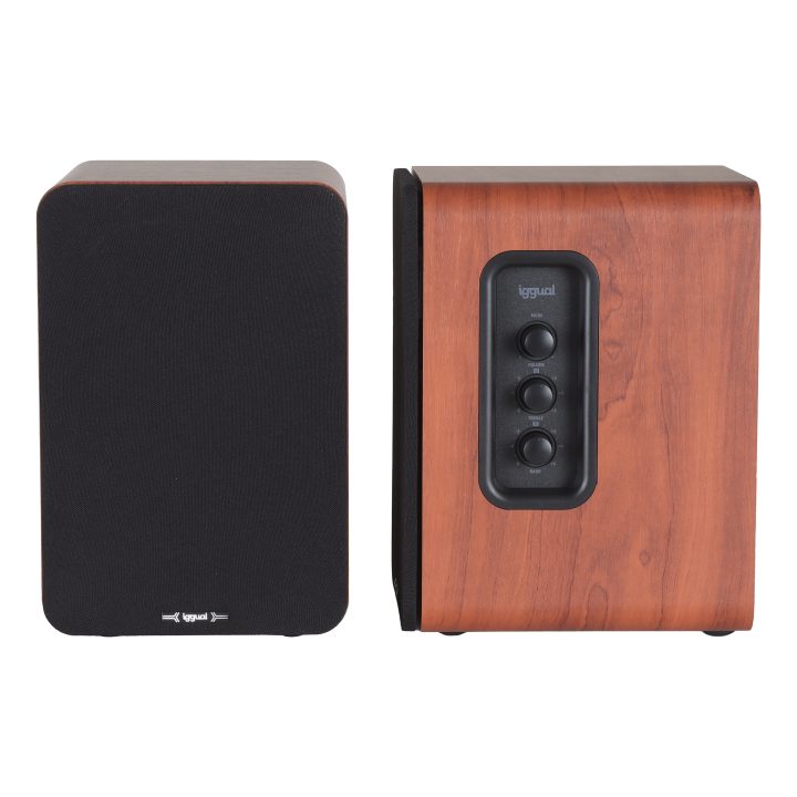iggual 2.0 Speakers 50W Bluetooth 5.3 Home Studio