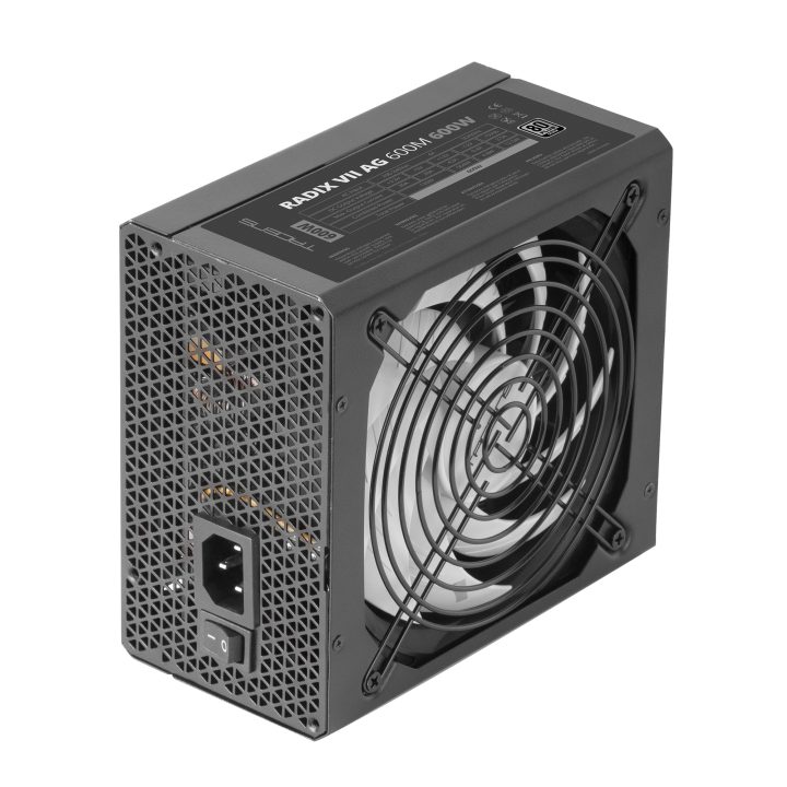 Tacens RADIX VII AG 600, Fully Modular 600W ATX Power Supply, 10-Year…
