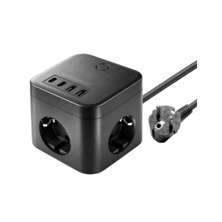 Mars Gaming MDCUBE35 Mobile Device Charger Black