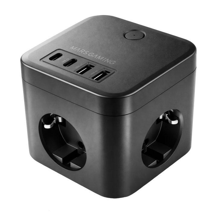 Mars Gaming MDCUBE35 Mobile Device Charger Black