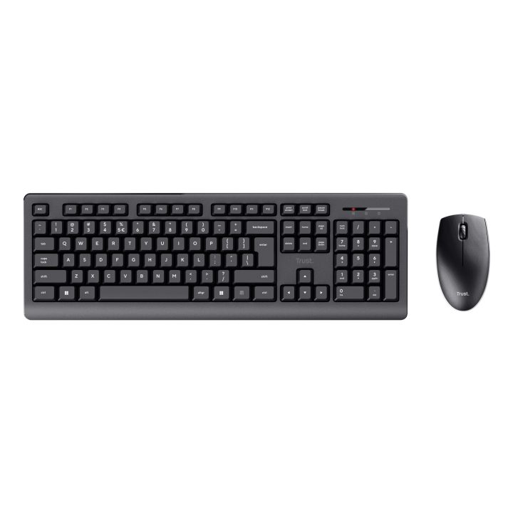 Trust Primo Wireless RF Office Keyboard Mouse Combo QWERTY Spanish…