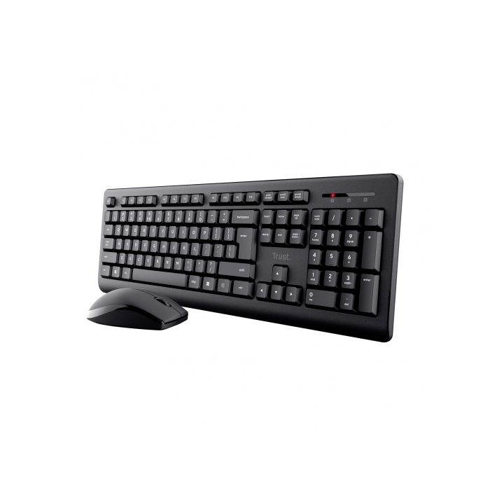 Trust Primo Wireless RF Office Keyboard Mouse Combo QWERTY Spanish…