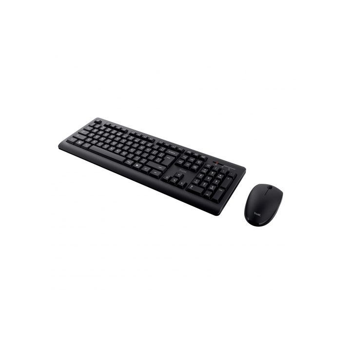 Trust Primo Wireless RF Office Keyboard Mouse Combo QWERTY Spanish…