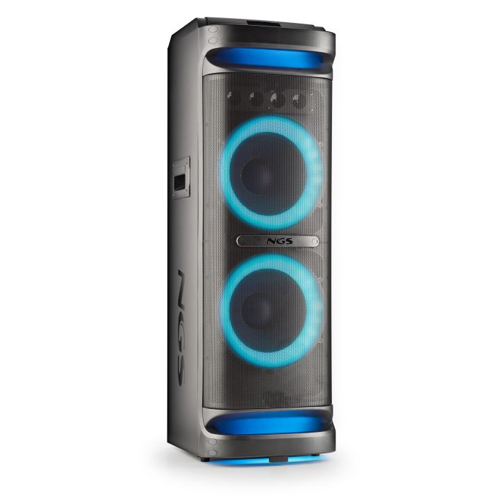 NGS WILD SPACE 3 Portable Stereo Speaker Black 800 W