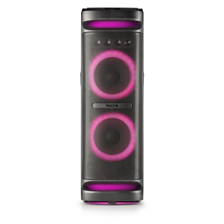 NGS WILD SPACE 3 Portable Stereo Speaker Black 800 W