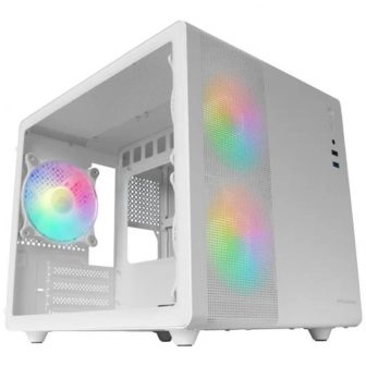 Mars Gaming MC-400, Compact Micro-ATX Gaming Case, Full Tempered…