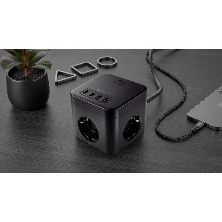 Mars Gaming MDCUBE35 cargador de dispositivo móvil Negro