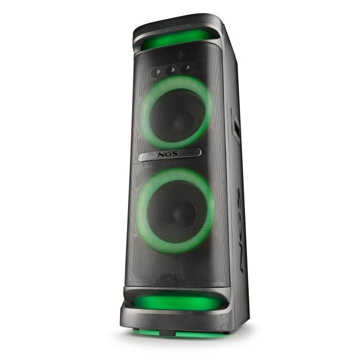 NGS WILD SPACE 3 Portable Stereo Speaker Black 800 W